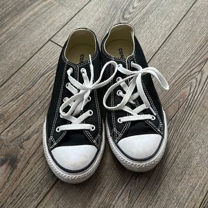 Kids converse black size 3